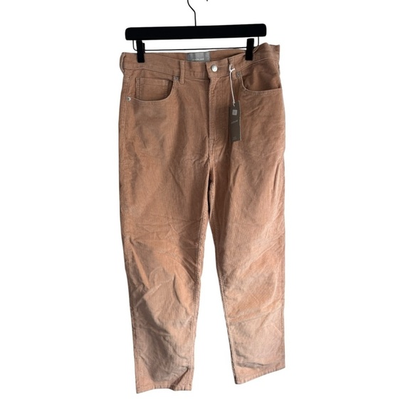 New! Everlane The Cheeky Straight Corduroy Pant Baby Cord High Rise - Picture 2 of 7